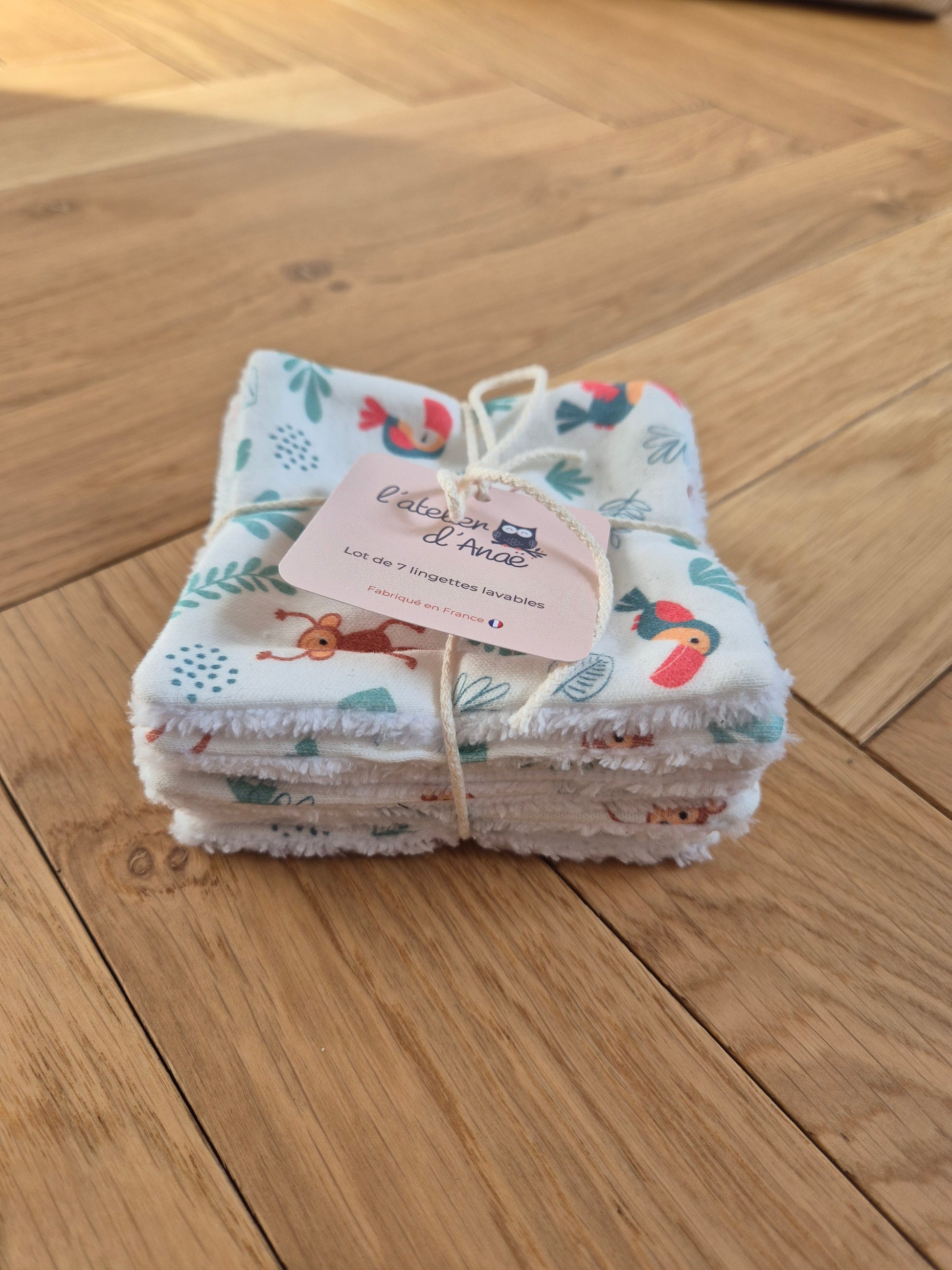 LOT_LINGETTES_LAVABLES_BÉBÉ_EN_COTON_BIO_JUNGLE